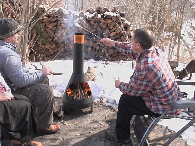 Guide Gear® Chiminea / Grill - image 2 from the video